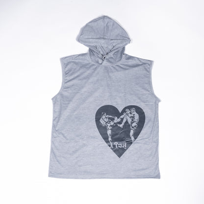 Hoodie – Sleeveless Jersey